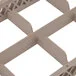 Vollrath HRB Traex® Half-Size Beige 8 Compartment Glass Rack Extender Vollrath HRB Traex® Half-Size Beige 8 Compartment Glass Rack Extender