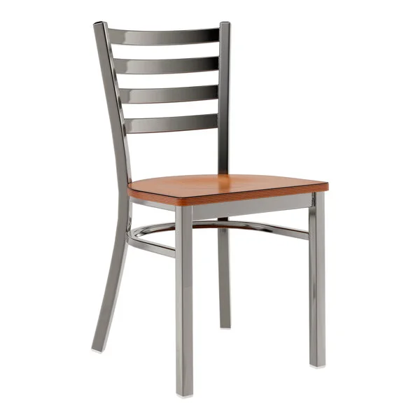 Lancaster Table & Seating Clear Coat Finish Ladder Back Chair with Antique Walnut Wood Seat - Detached Seat Lancaster Table & Seating Clear Coat Finish Ladder Back Chair with Antique Walnut Wood Seat - Detached Seat