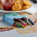 Choice 24 Assorted Colors Bulk School Crayons Pack in Print Box - 50/Case Choice 24 Assorted Colors Bulk School Crayons Pack in Print Box - 50/Case