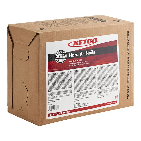 Betco 6590500B Hard As Nails 5 Gallon Bag in Box Floor Finish Betco 6590500B Hard As Nails 5 Gallon Bag in Box Floor Finish