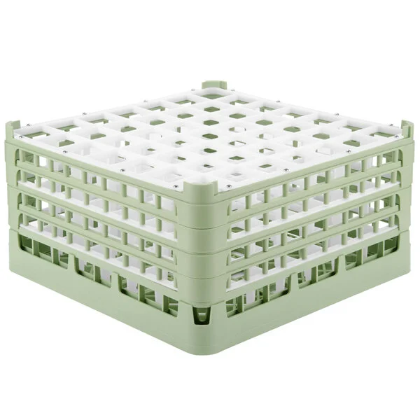 Vollrath 52788 Signature Full-Size Light Green 49-Compartment 9 1/16 Vollrath 52788 Signature Full-Size Light Green 49-Compartment 9 1/16