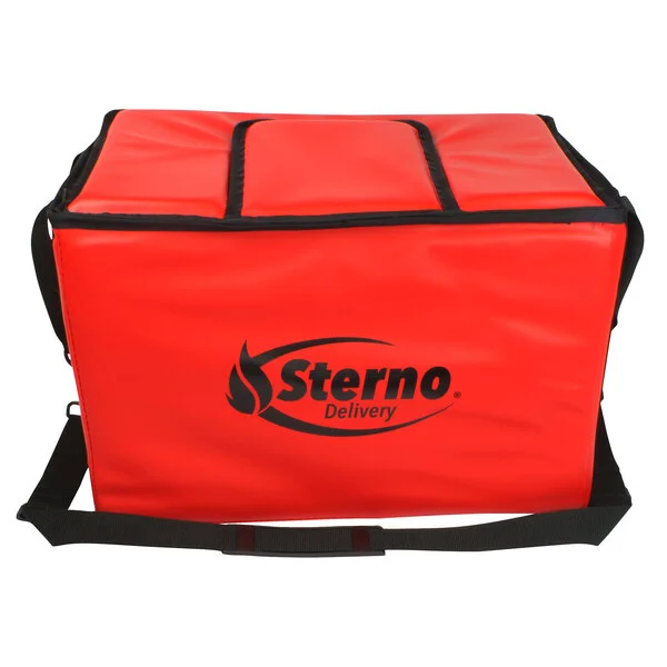 Sterno 70542 Red Large Stadium Insulated Food Carrier, 22 Sterno 70542 Red Large Stadium Insulated Food Carrier, 22