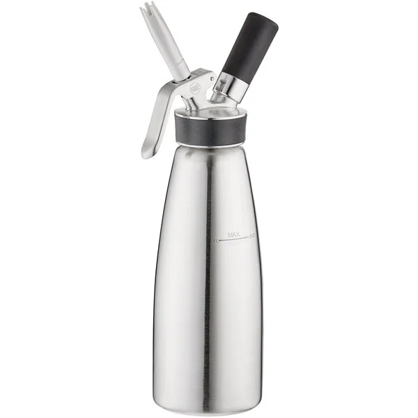 iSi 173001 Cream Profi Stainless Steel Whipped Cream Dispenser - 1 Liter iSi 173001 Cream Profi Stainless Steel Whipped Cream Dispenser - 1 Liter