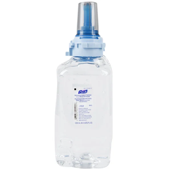PURELL® 8803-03 ADX Advanced Green Certified 1200 mL Gel Instant Hand Sanitizer - 3/Case PURELL® 8803-03 ADX Advanced Green Certified 1200 mL Gel Instant Hand Sanitizer - 3/Case