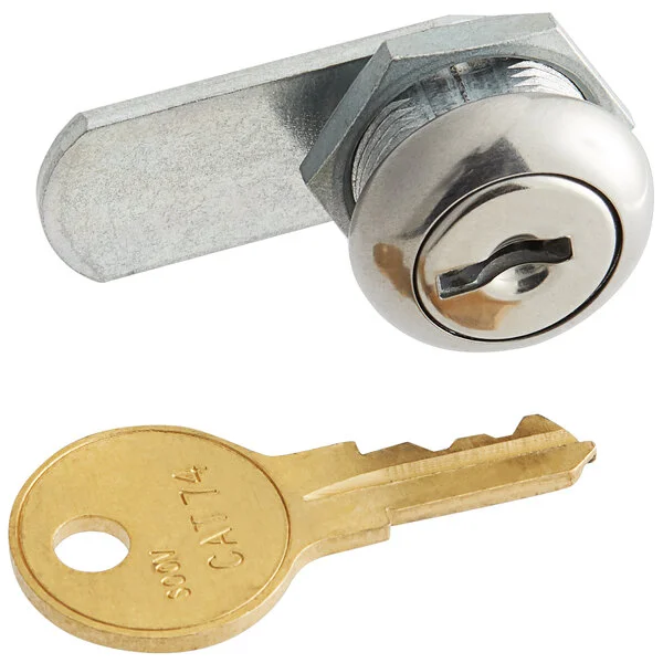 Bobrick B-3944-41 Receptacle Lock and Key for Bobrick B-3947 Paper Towel and Trash Can Bobrick B-3944-41 Receptacle Lock and Key for Bobrick B-3947 Paper Towel and Trash Can