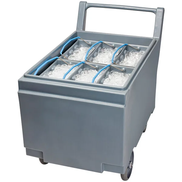 Follett ROTOCART SmartCART 240 lb. / 56.5 Gallon Ice Cart