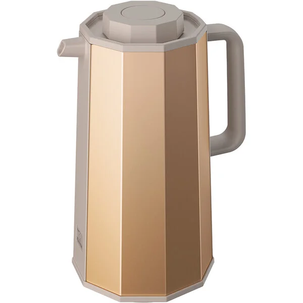 Zojirushi AH-EAE10-NA 34 oz. Gold Glass-Lined Vacuum Carafe with Push-Button Stopper Zojirushi AH-EAE10-NA 34 oz. Gold Glass-Lined Vacuum Carafe with Push-Button Stopper
