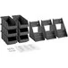 Choice Black 2-Tier Self-Serve Organizer Set with 6 Bins and 2 Label Sheets Choice Black 2-Tier Self-Serve Organizer Set with 6 Bins and 2 Label Sheets