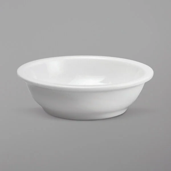 Sant' Andrea Royale by 1880 Hospitality R4220000610 1.5 oz. Bright White Porcelain Ramekin - 72/Case