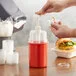 Steril-Sil 30 oz. Red Condiment Dispenser Kit with 1 oz. Pump and Dome Top Lid Steril-Sil 30 oz. Red Condiment Dispenser Kit with 1 oz. Pump and Dome Top Lid
