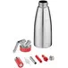 iSi 170301 Gourmet Whip Stainless Steel Whipped Cream Dispenser - 1 Liter iSi 170301 Gourmet Whip Stainless Steel Whipped Cream Dispenser - 1 Liter