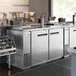 Avantco UDD-2-CT-S Stainless Steel Kegerator / Beer Dispenser with Double Tap Tower and Club Top - (2) 1/2 Keg Capacity Avantco UDD-2-CT-S Stainless Steel Kegerator / Beer Dispenser with Double Tap Tower and Club Top - (2) 1/2 Keg Capacity