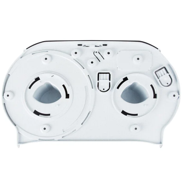 San Jamar R4000TBK Twin Classic Double Roll Jumbo Toilet Tissue Dispenser - Black Pearl San Jamar R4000TBK Twin Classic Double Roll Jumbo Toilet Tissue Dispenser - Black Pearl