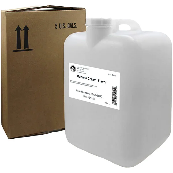 LorAnn Oils Banana Cream Super Strength Flavor 5 Gallon Pail LorAnn Oils Banana Cream Super Strength Flavor 5 Gallon Pail