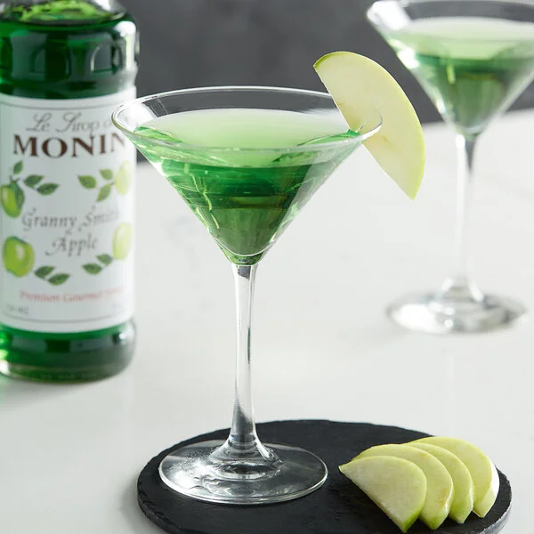 Monin Premium Granny Smith Apple Flavoring / Fruit Syrup 750 mL
