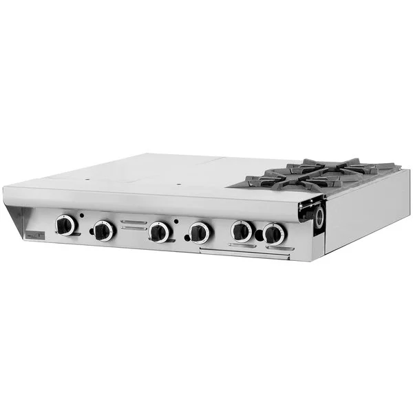 Garland M43-1T Master Series Liquid Propane 4 Burner Modular Top 34 Garland M43-1T Master Series Liquid Propane 4 Burner Modular Top 34