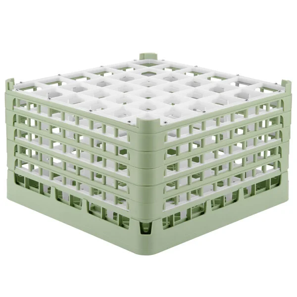 Vollrath 52783 Signature Full-Size Light Green 36-Compartment 10 9/16