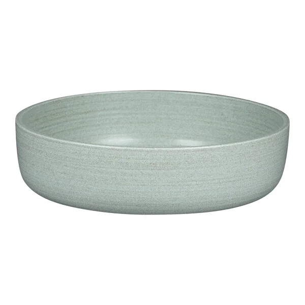 RAK Porcelain Rakstone Selva 91.29 oz. Aqua Green Porcelain Bowl - 2/Case RAK Porcelain Rakstone Selva 91.29 oz. Aqua Green Porcelain Bowl - 2/Case