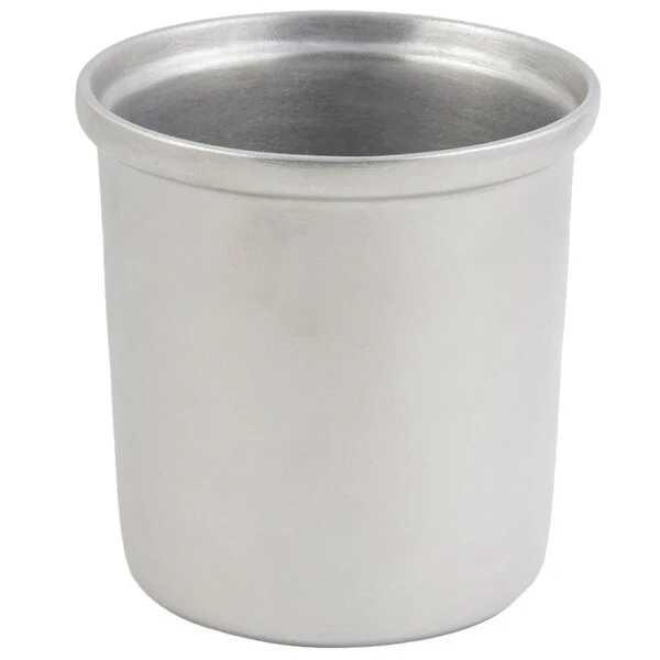 Bon Chef 9203 2.5 Qt. Pewter-Glo Cast Aluminum Salad Dressing Bowl / Condiment Pot Bon Chef 9203 2.5 Qt. Pewter-Glo Cast Aluminum Salad Dressing Bowl / Condiment Pot