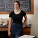 Choice Navy Blue Poly-Cotton Standard Waist Apron with 3 Pockets - 12 Choice Navy Blue Poly-Cotton Standard Waist Apron with 3 Pockets - 12