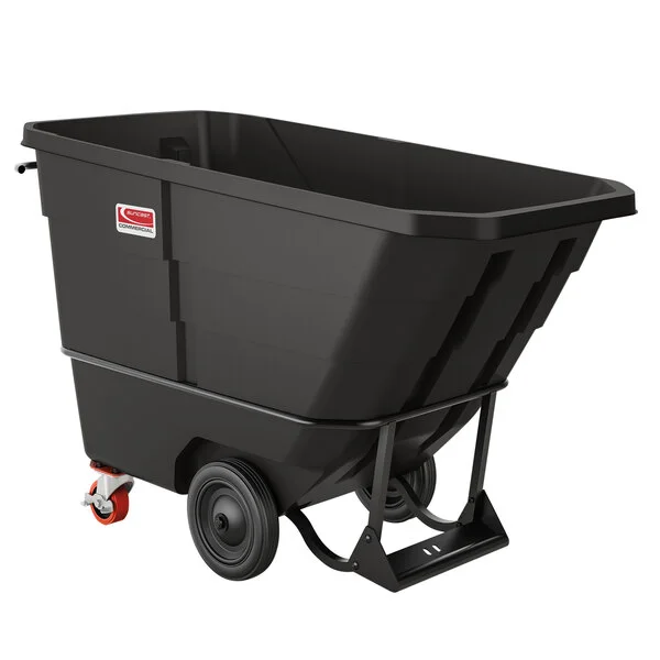 Suncast RMTTSD100 1 Cubic Yard Black Standard-Duty Tilt Truck / Trash Cart (1300 lb.) Suncast RMTTSD100 1 Cubic Yard Black Standard-Duty Tilt Truck / Trash Cart (1300 lb.)