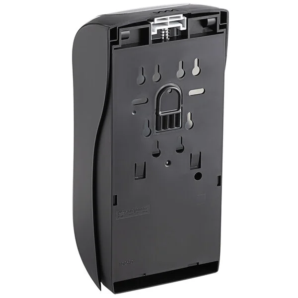 San Jamar SHF970BKSS Summit Rely Black Hybrid Automatic Foam Hand Soap and Sanitizer Dispenser - 5 1/2 San Jamar SHF970BKSS Summit Rely Black Hybrid Automatic Foam Hand Soap and Sanitizer Dispenser - 5 1/2