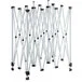 Backyard Pro Courtyard Series 10' x 15' White Straight Leg Regular-Duty Steel Instant Pop-Up Canopy Tent Backyard Pro Courtyard Series 10' x 15' White Straight Leg Regular-Duty Steel Instant Pop-Up Canopy Tent