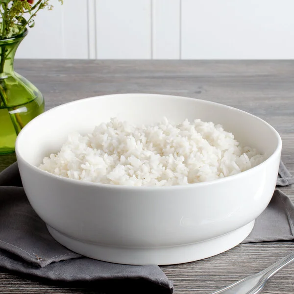 Bon Chef 1500001P Mid Century 72 oz. White Porcelain Bowl - 12/Pack Bon Chef 1500001P Mid Century 72 oz. White Porcelain Bowl - 12/Pack