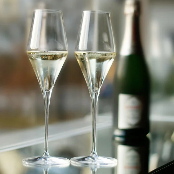 Stolzle Quatrophil from Global Tableware Collective 9.75 oz. Flute Glass - 6/Pack