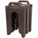 Cambro 100LCD131 Camtainer® 1.5 Gallon Dark Brown Insulated Beverage Dispenser Cambro 100LCD131 Camtainer® 1.5 Gallon Dark Brown Insulated Beverage Dispenser