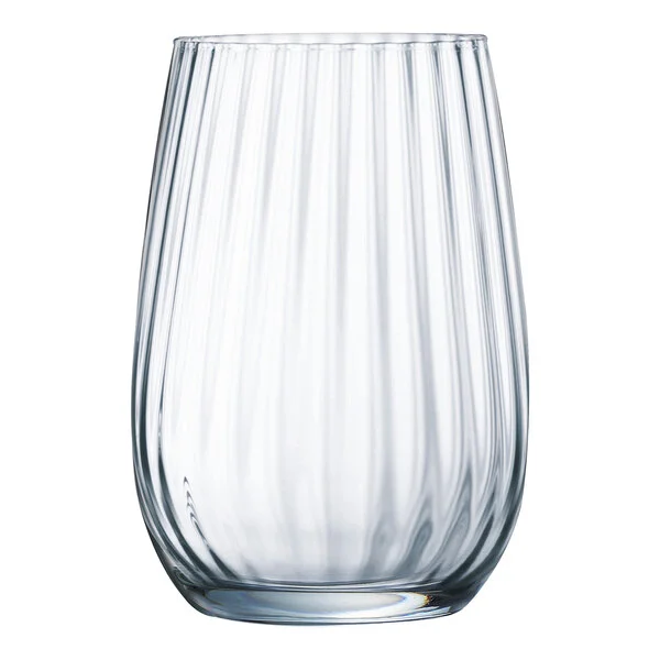 Arcoroc Serena 13 oz. Rim Tempered Stemless Wine Glass by Arc Cardinal - 12/Case