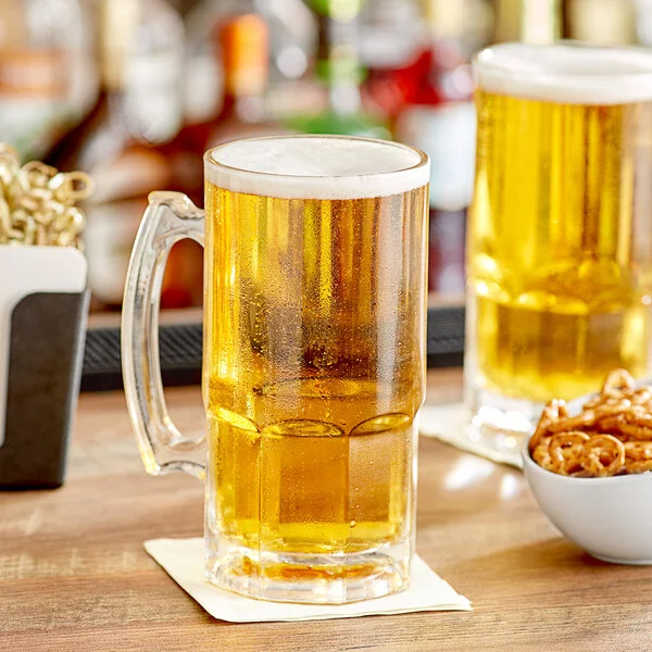 Acopa 1 Liter Customizable Beer Mug - 12/Case