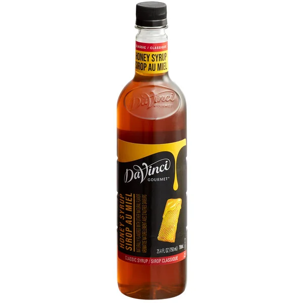 DaVinci Gourmet Classic Honey Sweetener Syrup 750 mL - 4/Case DaVinci Gourmet Classic Honey Sweetener Syrup 750 mL - 4/Case