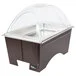 Sterno Full Size Copper Vein Fold Away Chafer with Clear Dome Cover and Full Size Pan Sterno Full Size Copper Vein Fold Away Chafer with Clear Dome Cover and Full Size Pan