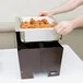 Sterno Full Size Copper Vein Fold Away Chafer with Clear Dome Cover and Full Size Pan Sterno Full Size Copper Vein Fold Away Chafer with Clear Dome Cover and Full Size Pan