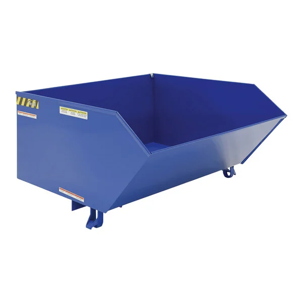 Vestil 1 Cubic Yard Medium-Duty Low-Profile Self-Dumping Steel Forklift Hopper H-100-MD - 4,000 lb. Capacity Vestil 1 Cubic Yard Medium-Duty Low-Profile Self-Dumping Steel Forklift Hopper H-100-MD - 4,000 lb. Capacity