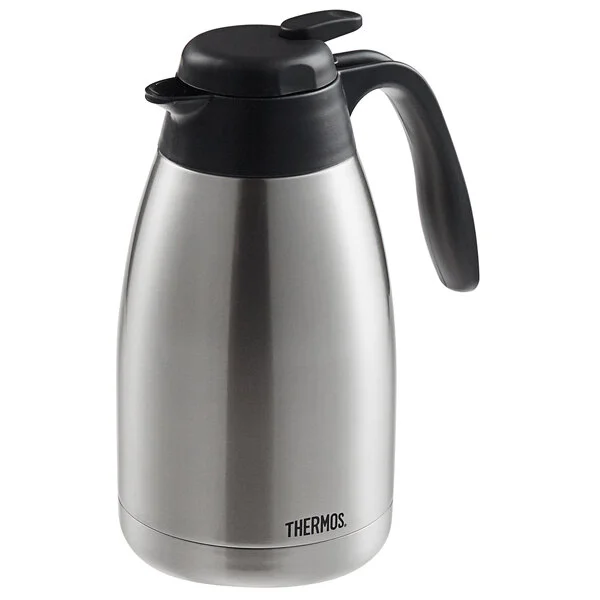 Thermos FN370 1.5 Liter Stainless Steel Vacuum Insulated Carafe with Push Button by Arc Cardinal Thermos FN370 1.5 Liter Stainless Steel Vacuum Insulated Carafe with Push Button by Arc Cardinal