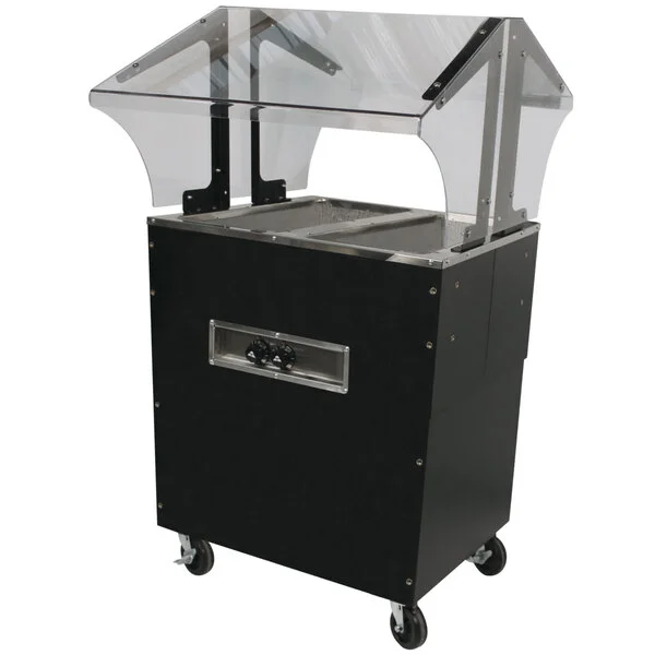Advance Tabco B2-240-B-S-SB Enclosed Base Everyday Buffet Stainless Steel Two Pan Electric Hot Food Table with Stainless Steel Liners - Open Well - 208/240V Advance Tabco B2-240-B-S-SB Enclosed Base Everyday Buffet Stainless Steel Two Pan Electric Hot Food Table with Stainless Steel Liners - Open Well - 208/240V