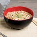 Elite Global Solutions JW542T Karma 1.5 Qt. Black and Red Round Two-Tone Melamine Bowl - 6/Case Elite Global Solutions JW542T Karma 1.5 Qt. Black and Red Round Two-Tone Melamine Bowl - 6/Case