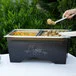 Sterno Full Size ChalkBoard Fold-Away WindGuard Chafer with Black Matte Finish, Two 1/2 Size Pans, and Clear Dome Lid Sterno Full Size ChalkBoard Fold-Away WindGuard Chafer with Black Matte Finish, Two 1/2 Size Pans, and Clear Dome Lid