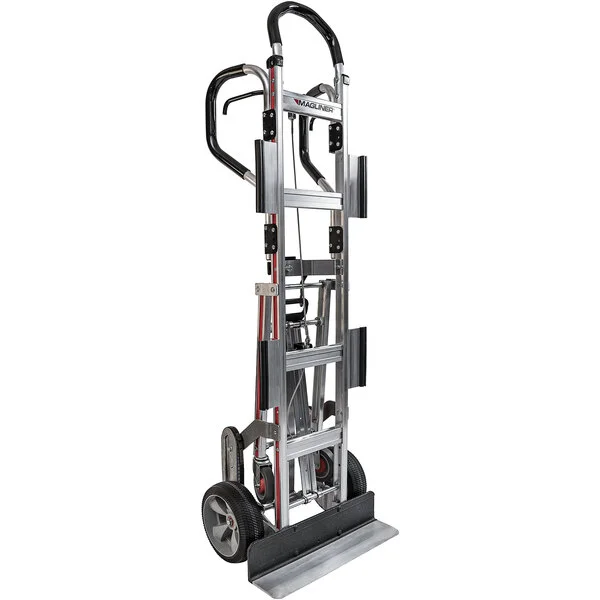 Magliner 600 / 800 lb. Appliance Truck with Fourth Wheel Attachment, Handle Release, and 9' Strap HDARB5CM1EC11RLS Magliner 600 / 800 lb. Appliance Truck with Fourth Wheel Attachment, Handle Release, and 9' Strap HDARB5CM1EC11RLS