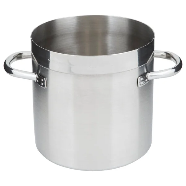 Vollrath 3101 Centurion 6.5 Qt. Induction Ready Stainless Steel Stock Pot Vollrath 3101 Centurion 6.5 Qt. Induction Ready Stainless Steel Stock Pot