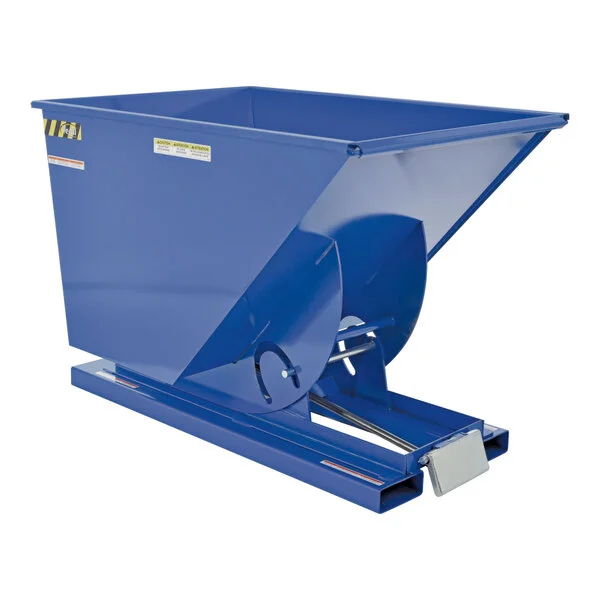 Vestil 1 Cubic Yard Heavy-Duty Self-Dumping Steel Forklift Hopper D-100-HD - 6,000 lb. Capacity Vestil 1 Cubic Yard Heavy-Duty Self-Dumping Steel Forklift Hopper D-100-HD - 6,000 lb. Capacity