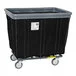 R&B Wire Products, Inc. 12 Bushel Black Fully Sewn Vinyl Basket Truck with Bumper and Swivel Casters 412SOBC/BLK R&B Wire Products, Inc. 12 Bushel Black Fully Sewn Vinyl Basket Truck with Bumper and Swivel Casters 412SOBC/BLK