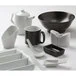 Tuxton GZP-733 TuxTrendz 2.875 oz. Porcelain White China Pepper Shaker - 12/Case Tuxton GZP-733 TuxTrendz 2.875 oz. Porcelain White China Pepper Shaker - 12/Case