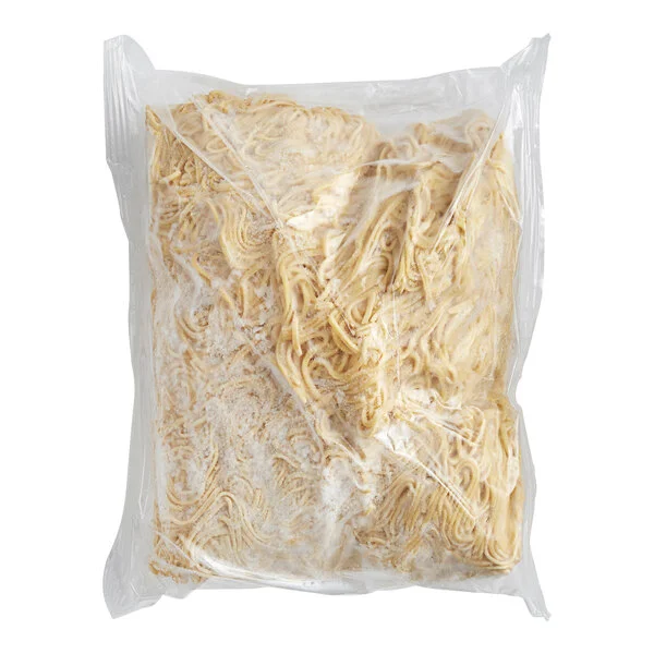 Twin Marquis Pre-Cooked Frozen Yakisoba Noodles 5 lb. - 6/Case Twin Marquis Pre-Cooked Frozen Yakisoba Noodles 5 lb. - 6/Case