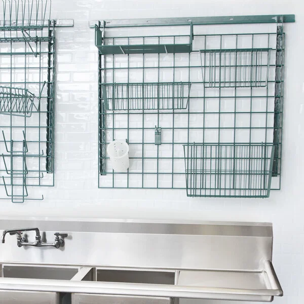 Metro SmartWall G3 Dish Wash Task Station Kit with 40 Metro SmartWall G3 Dish Wash Task Station Kit with 40