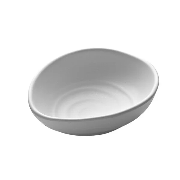 Elite Global Solutions JW1407 Zen 9 oz. White Oval Bowl - 6/Case