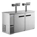 Avantco UDD-60-HC-S (2) Four Tap Kegerator Beer Dispenser - Stainless Steel, (2) 1/2 Keg Capacity Avantco UDD-60-HC-S (2) Four Tap Kegerator Beer Dispenser - Stainless Steel, (2) 1/2 Keg Capacity