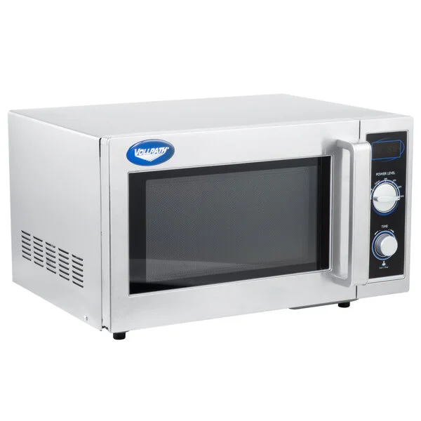 Vollrath 40830 Stainless Steel Commercial Microwave Oven with Manual Controls - 120V, 1000W Vollrath 40830 Stainless Steel Commercial Microwave Oven with Manual Controls - 120V, 1000W